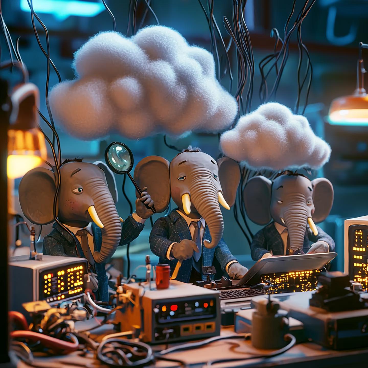 social media full service team of elephants